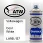 Preview: Volkswagen, Cool White, LA9B / B7: 400ml Sprühdose, von ATW Autoteile West.